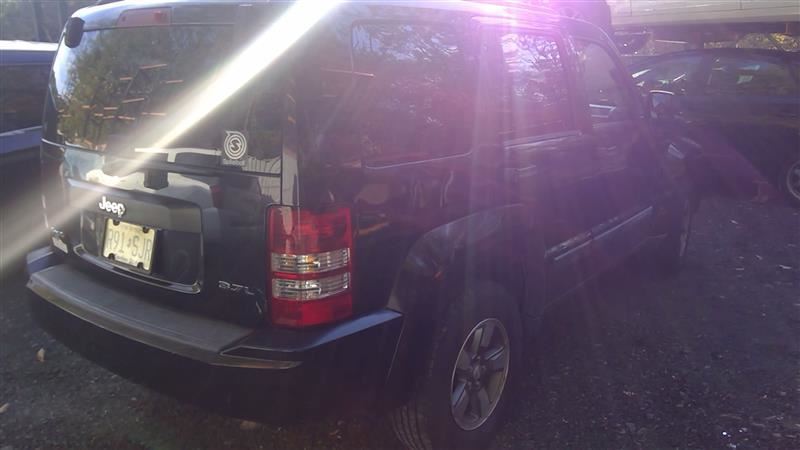 Chrome Bezel Headlight Assembly Fits 2008-2012 Jeep Liberty Sport 3.7L