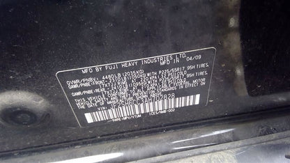 Passenger Headlamp Assembly Halogen Fits 2009-2013 Subaru Forester 2.5L