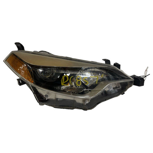 Passenger Side LED Headlight Assembly Fits 2014-2016 Corolla Sedan 1.8L