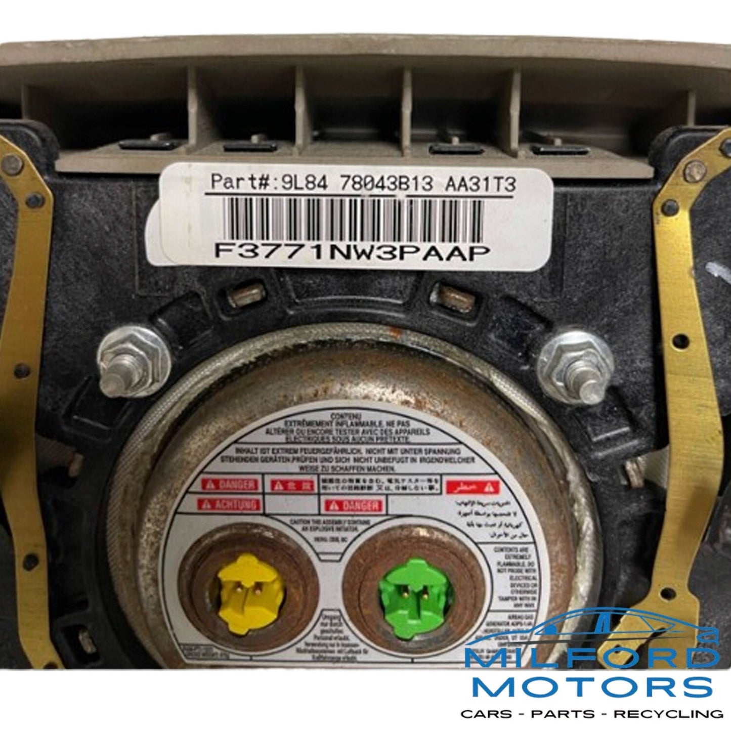 Driver Steering Wheel Air Bag  Fits 2009 Ford Escape XLT 3.0L