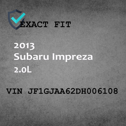 Passenger Side Headlamp Assembly Fits for 2012-2015 Subaru Impreza 2.0L