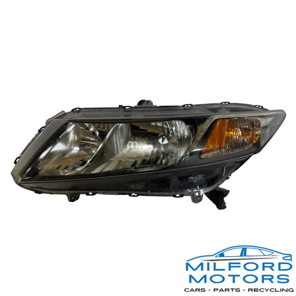 Driver Side Headlamp Assembly Fits for 2013-2015 Honda Civic 1.8L