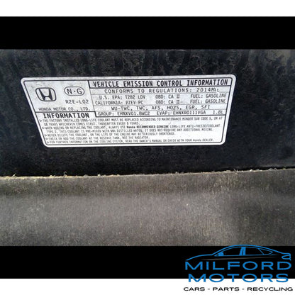 Driver Side Headlamp Assembly Fits for 2013-2015 Honda Civic 1.8L