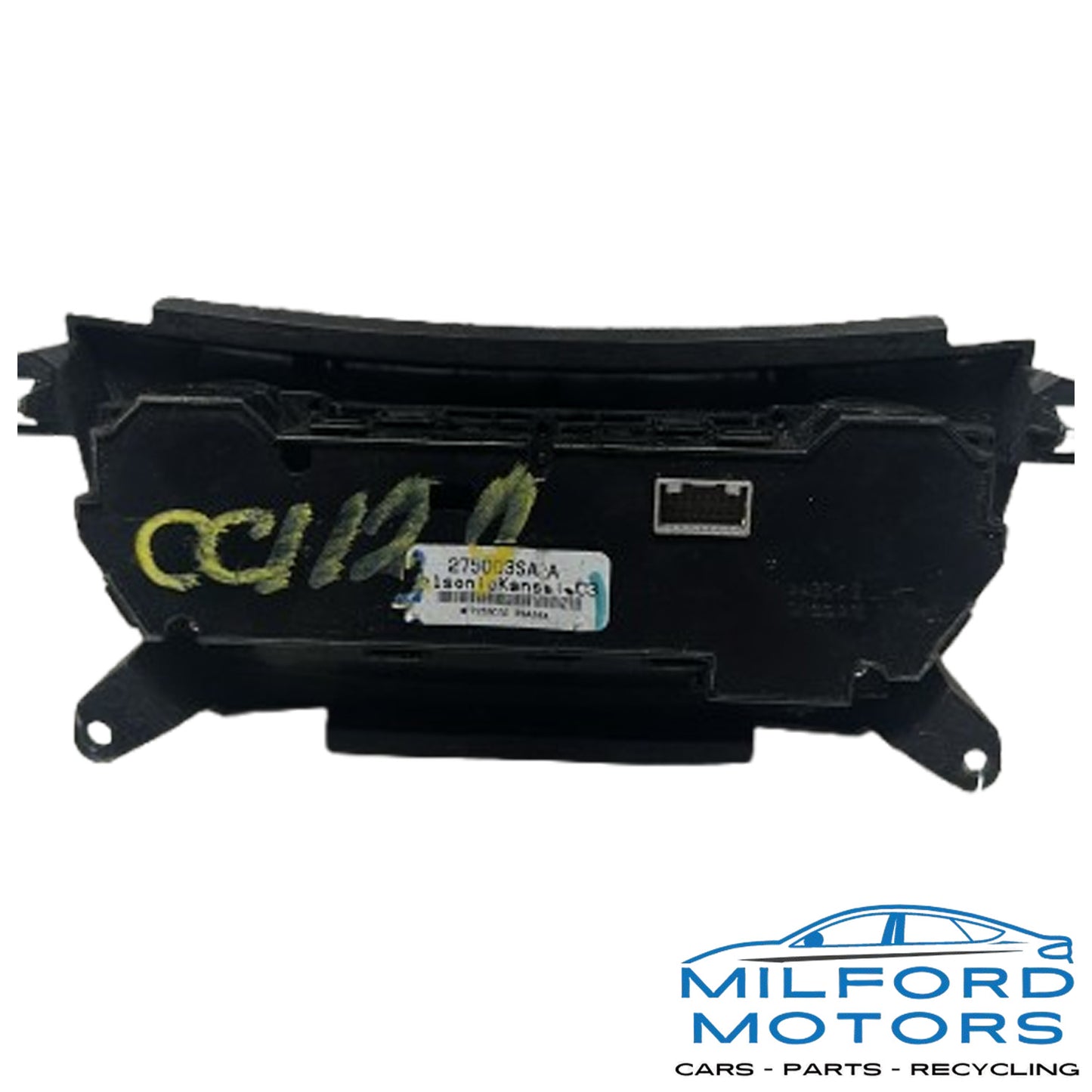 Single Zone Black Temperature Control  Fits 2013-2014 Sentra Sedan 1.8L FWD