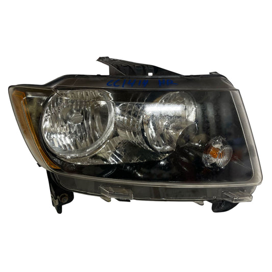 Passenger Side Halogen Headlamp Assembly Fits for 2011-2014 Jeep Compass 2.4L