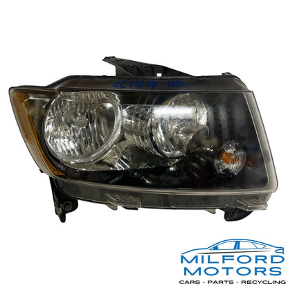 Passenger Side Halogen Headlamp Assembly Fits for 2011-2014 Jeep Compass 2.4L