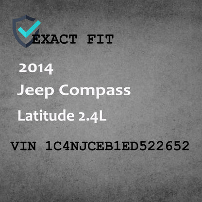 Passenger Side Halogen Headlamp Assembly Fits for 2011-2014 Jeep Compass 2.4L