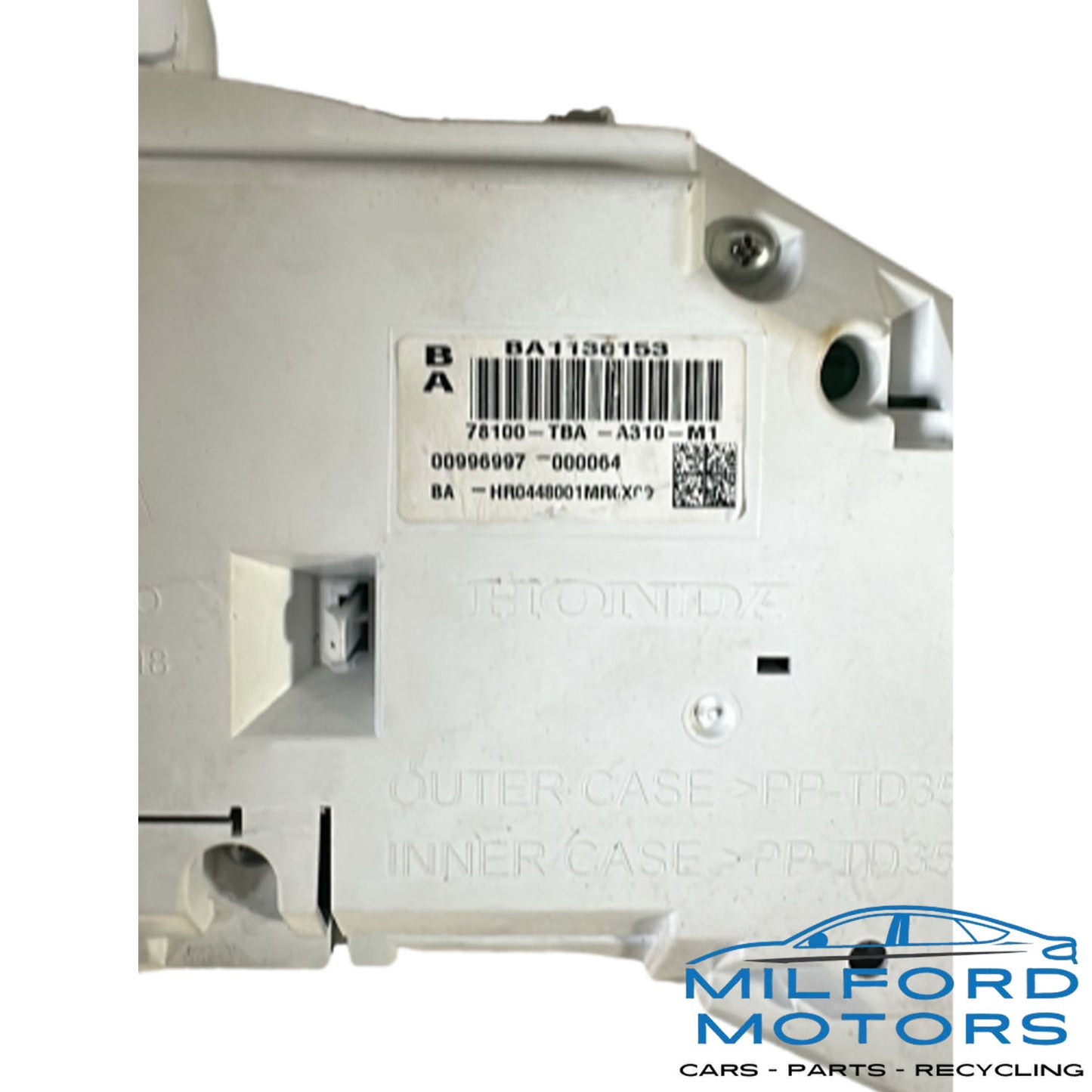 Instrument Speedometer Head/Cluster US Market Fits 2016-2018 Honda Civic LX 2.0L