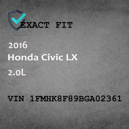 Instrument Speedometer Head/Cluster US Market Fits 2016-2018 Honda Civic LX 2.0L