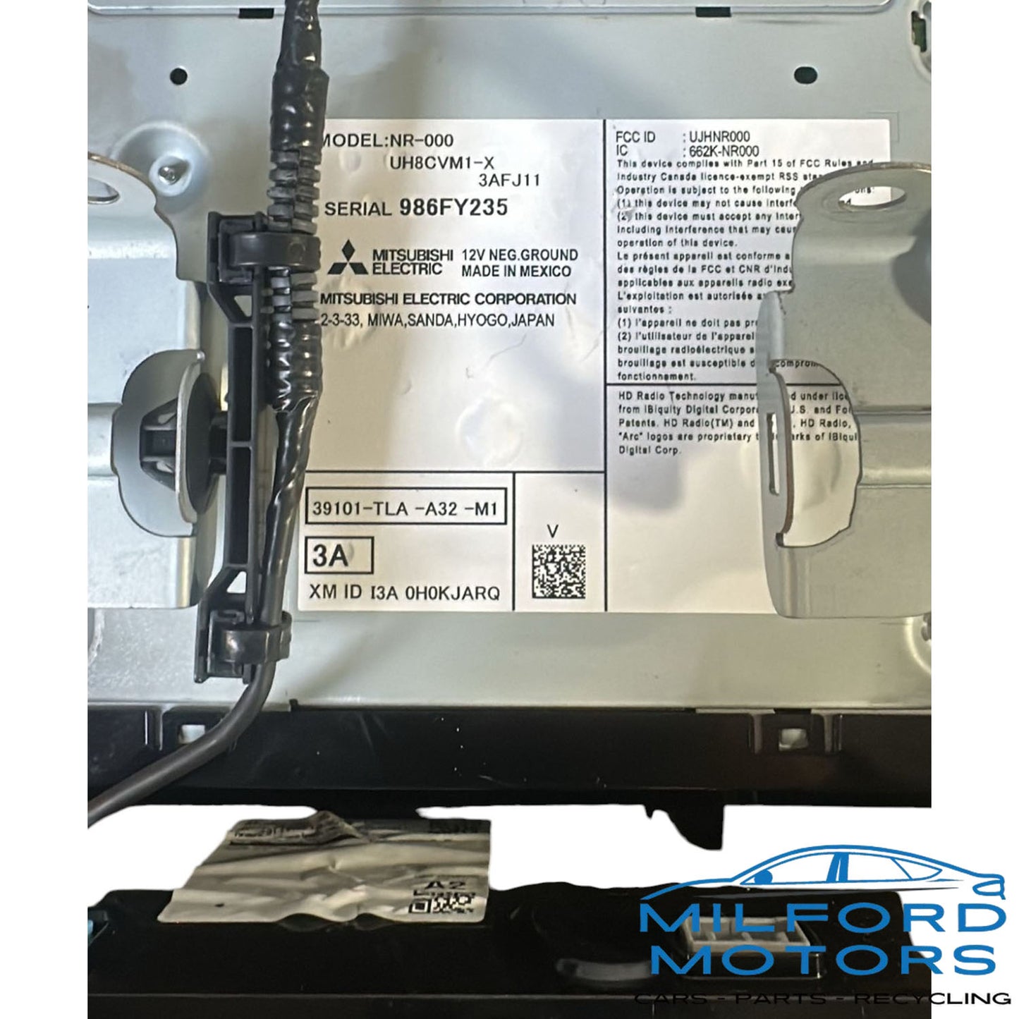 Audio Equipment Radio Display 7.0" Screen Fits for 2018-2022 CR-V 1.5L