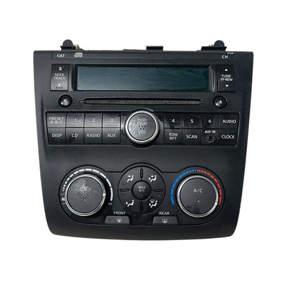 Black Manual Temperature Control Fits 2007-2008 Nissan Altima 2.5L