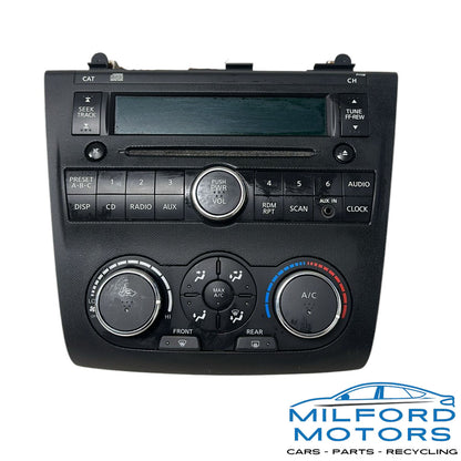 Black Manual Temperature Control Fits 2007-2008 Nissan Altima 2.5L