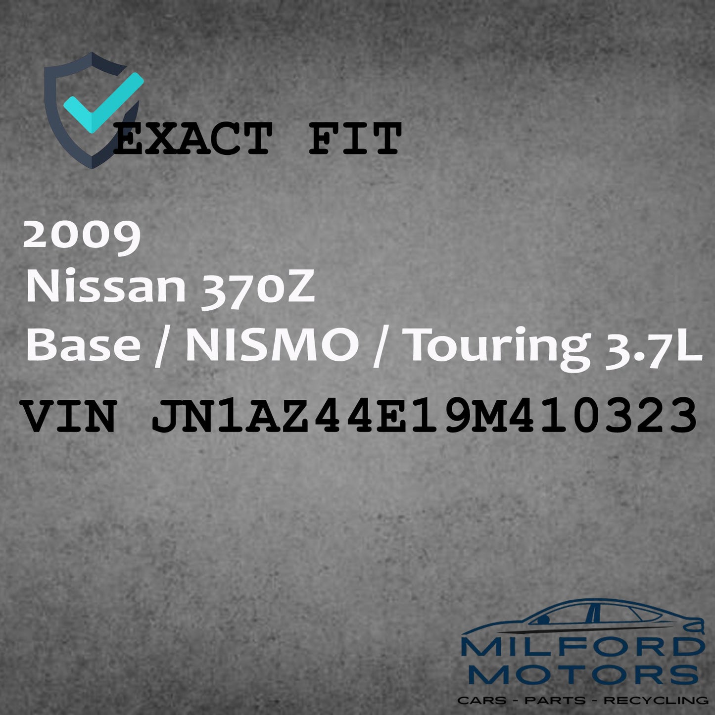 OEM Interior Rear View Mirror w/ Auto Dimming Fits 2009-2014 Nissan 370Z 3.7L