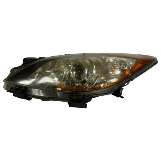Driver Side Headlight Assembly Halogen Fits 2010-2013 Mazda 3 2.0L