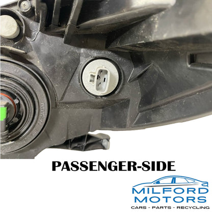 Passenger Side Chrome Headlight Assembly Fits 2012-2014 Toyota Camry