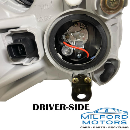 Driver Side LED Headlight Assembly 2002-2005 Hyundai Sonata Sedan 2.7L