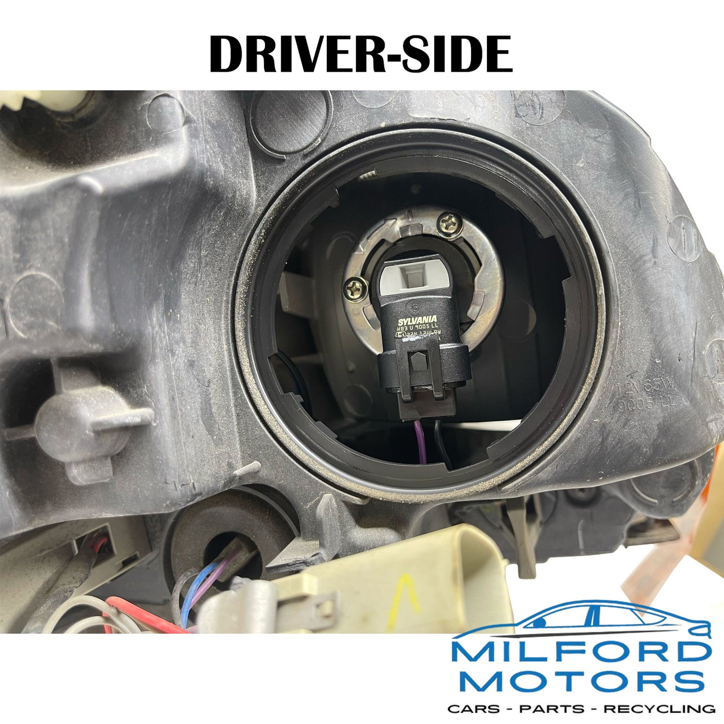 Driver LED Headlamp Assembly 2013-2016 Chevy Malibu LS Fleet Sedan 2.5L