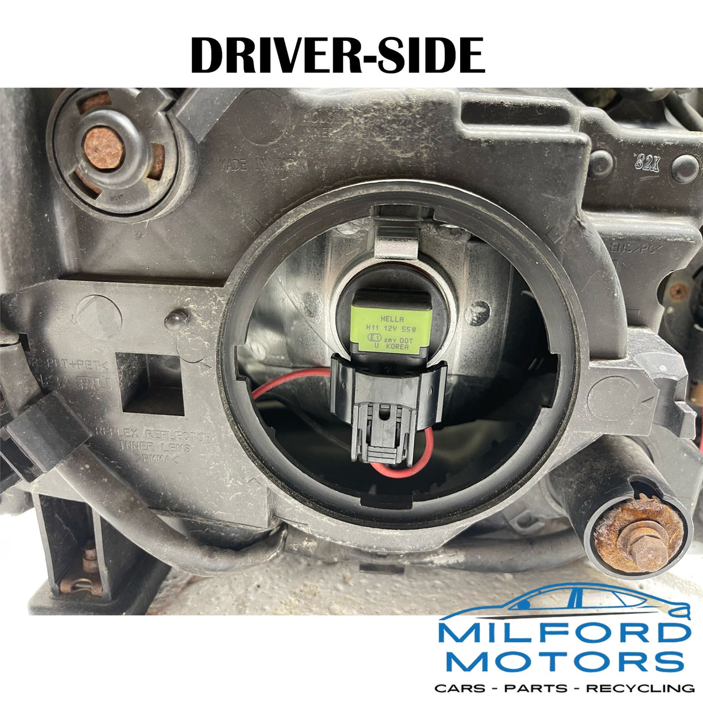 Driver Side Headlamp Assembly Halogen Fits 2009-2013 Subaru Forester 2.5L