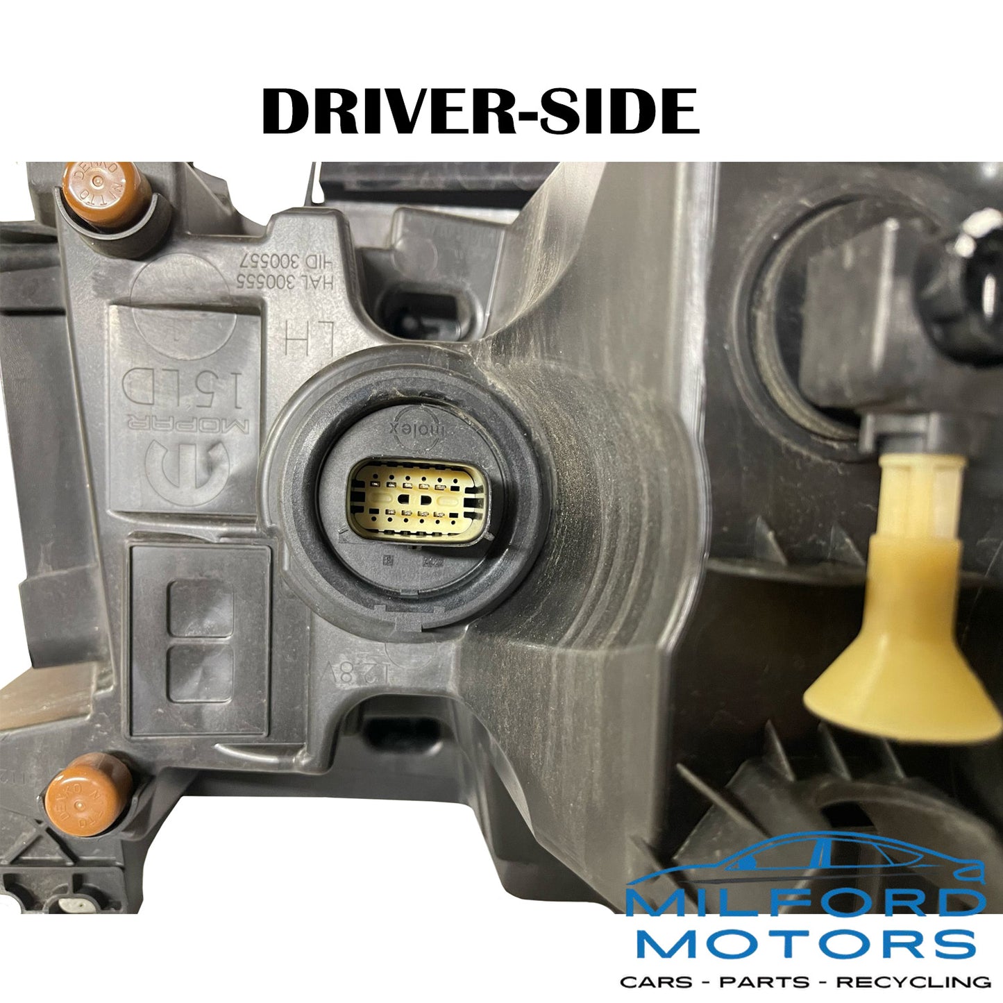 Driver Side Headlight Assembly Halogen 2018-2021 Dodge Charger Police 5.7L