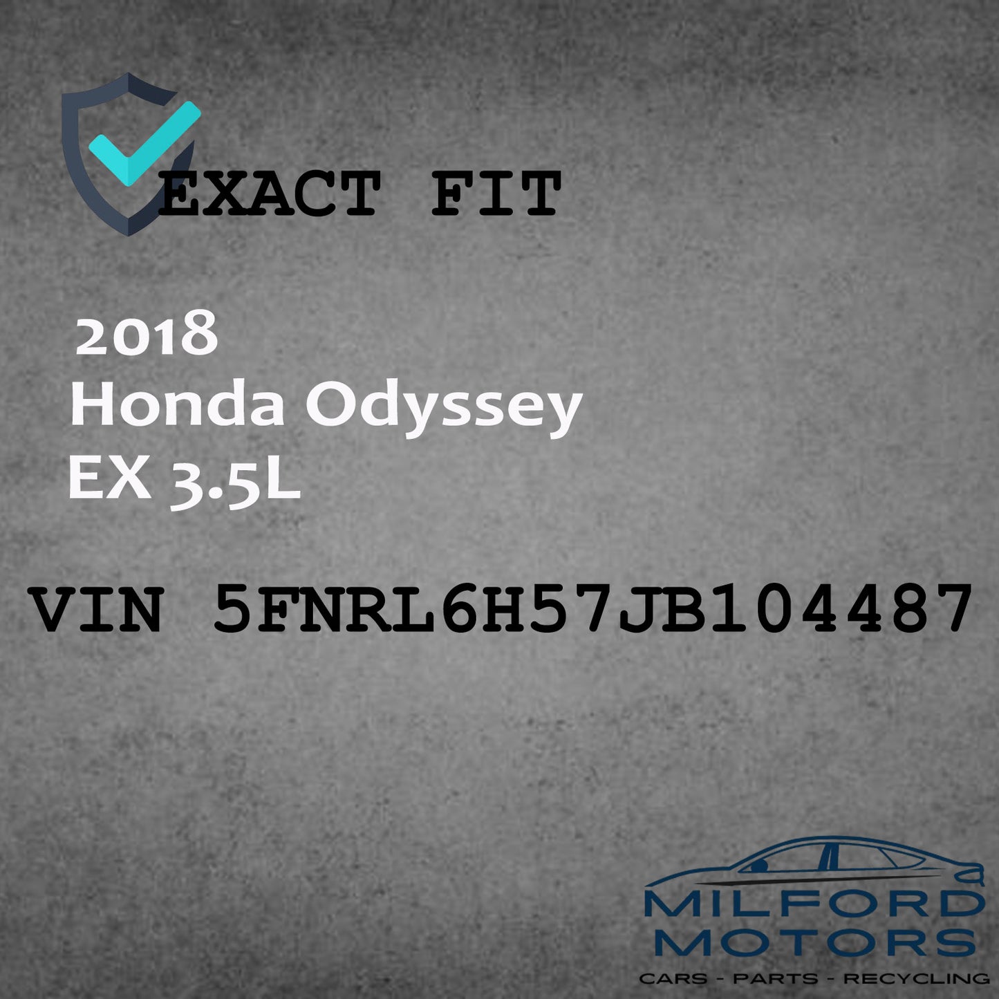 Driver Halogen w/ LED Headlamp Assembly Fits 2018-2020 Honda Odyssey EX 3.5L