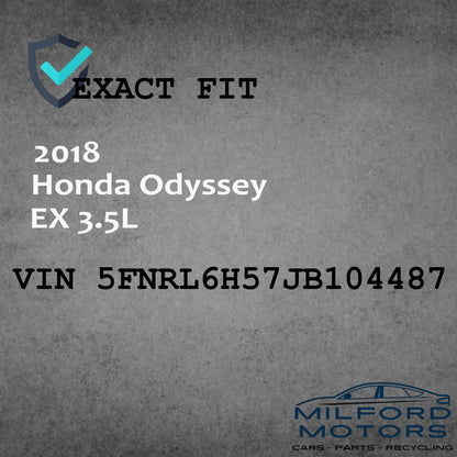 Driver Halogen w/ LED Headlamp Assembly Fits 2018-2020 Honda Odyssey EX 3.5L