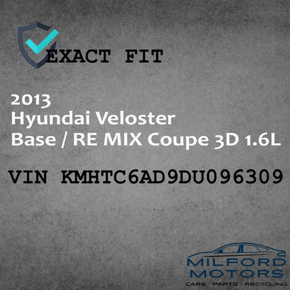 Driver Halogen Projector Headlight Assembly Fits 2013-2017 Hyundai Veloster 1.6L