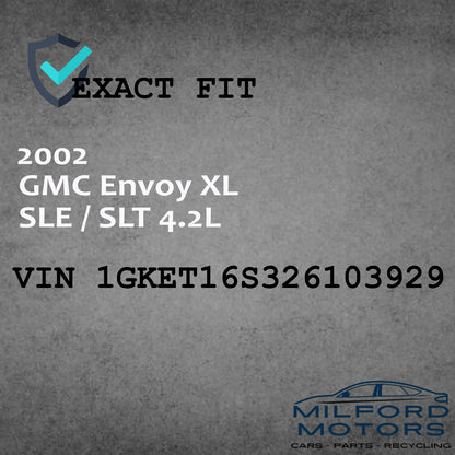 Passenger Side Halogen Headlamp Assembly Fits 2002-2009 GMC Envoy 4.2L