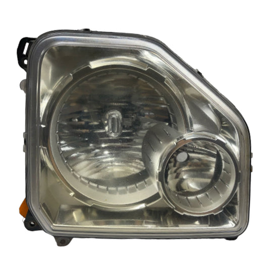 Driver Side Chrome Bezel Headlight Assembly Fits 2008-2012 Jeep Liberty 3.7L