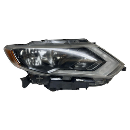 Chrome Bezel Headlight Assembly Fits 2008-2012 Jeep Liberty Sport 3.7L