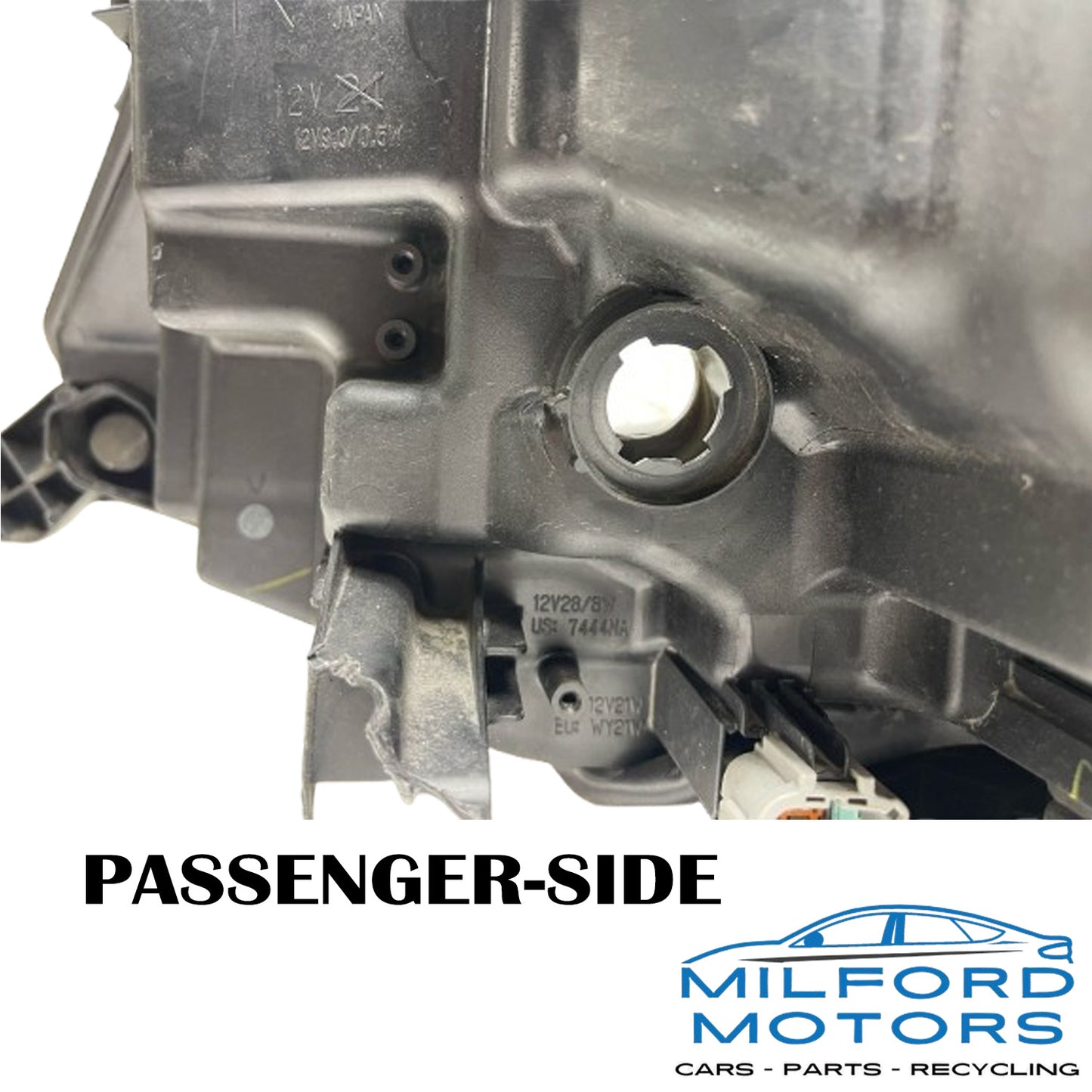 Chrome Bezel Headlight Assembly Fits 2008-2012 Jeep Liberty Sport 3.7L