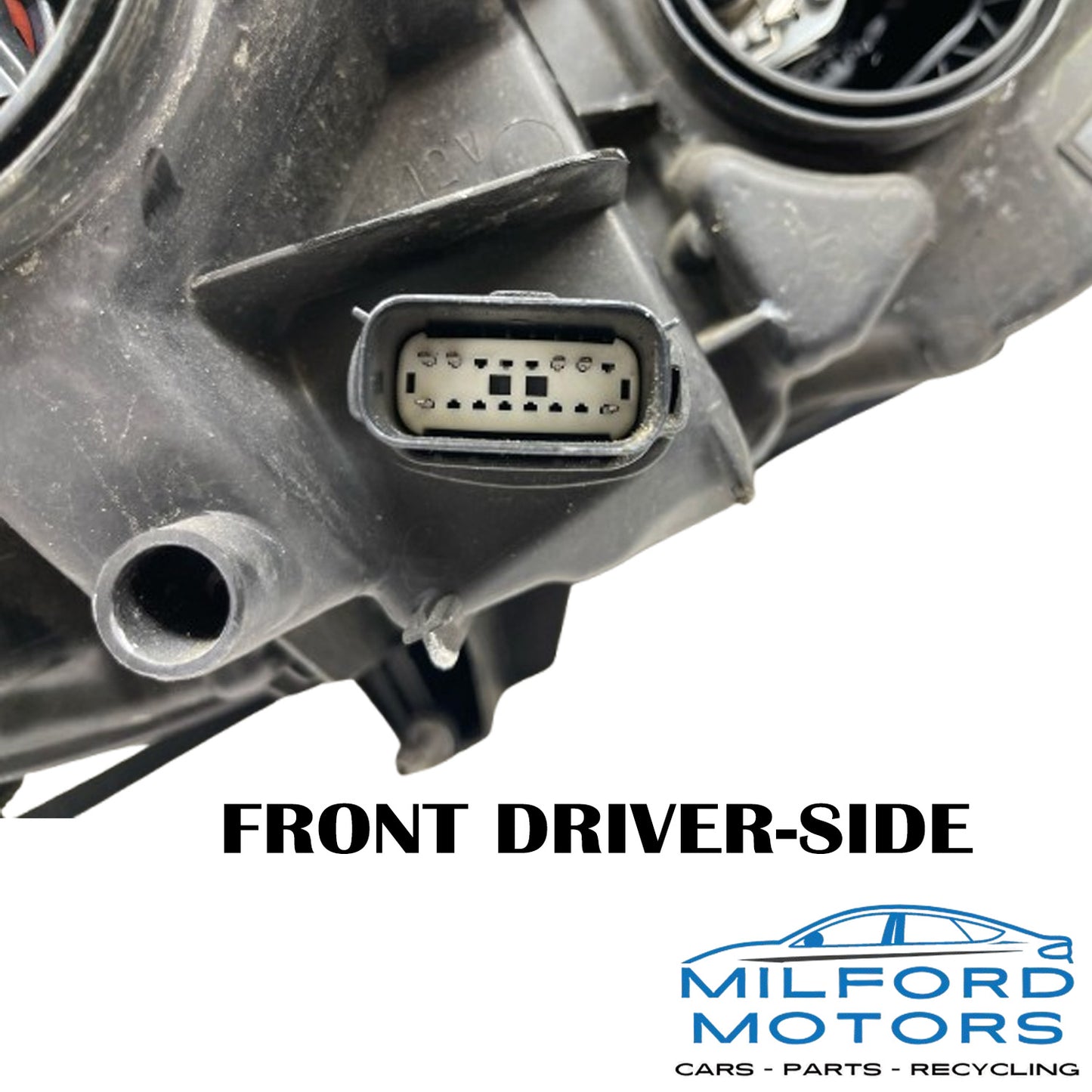 Driver Side Halogen Headlight Assembly Fits 2013-2016 Ford Fusion 2.5L