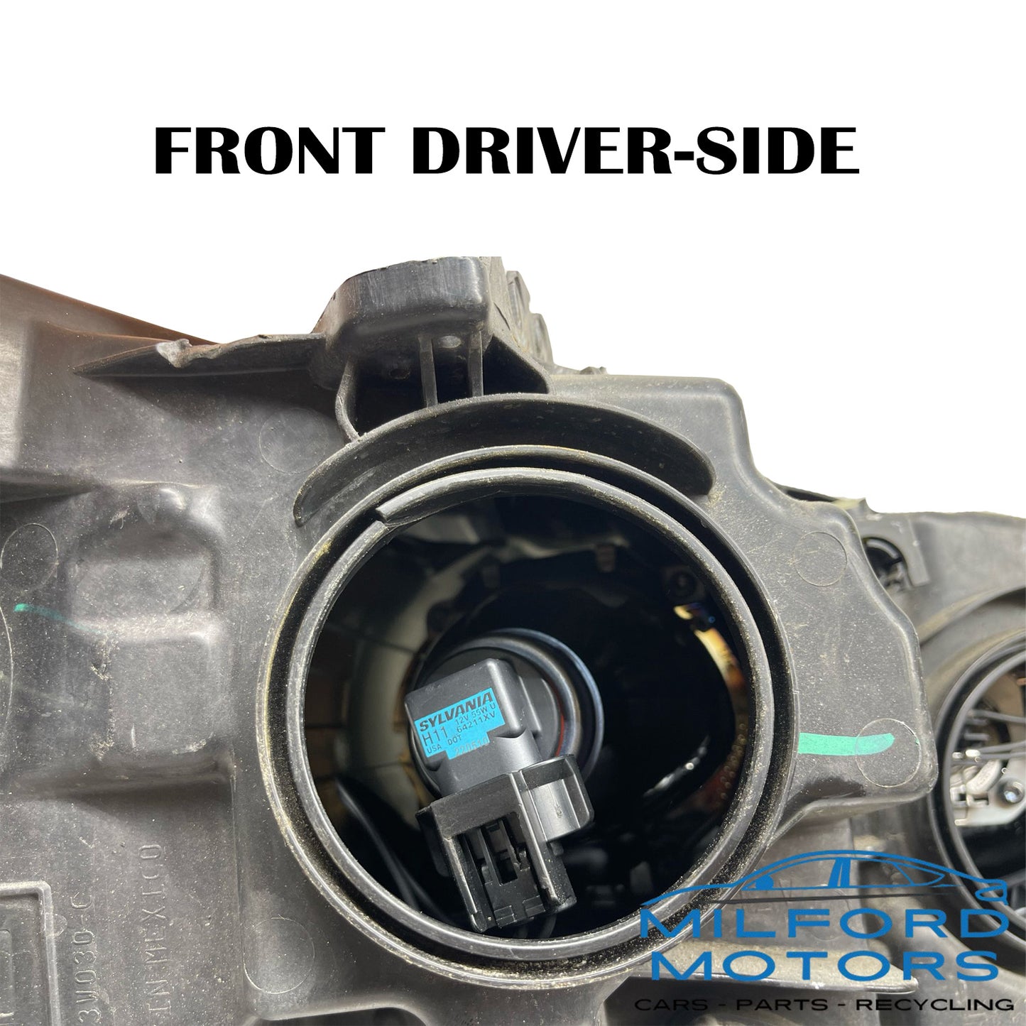 Driver Side Halogen Headlight Assembly Fits 2013-2016 Ford Fusion 2.5L