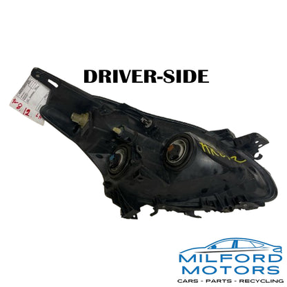 Driver Side Headlight Assembly Halogen 2010-2012 Nissan Altima Sedan 2.5L