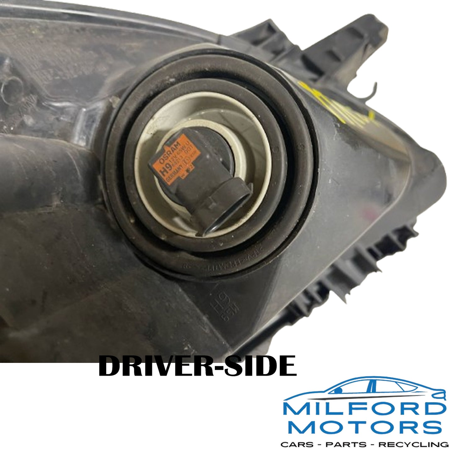 Driver Side Headlight Assembly Halogen 2010-2012 Nissan Altima Sedan 2.5L