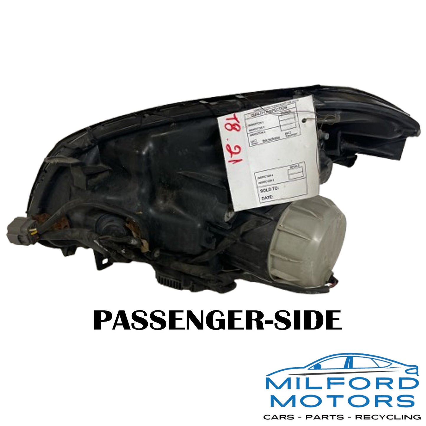 Passenger Side HID Headlight Assembly 2007-2008 Nissan Maxima Sedan 3.5L