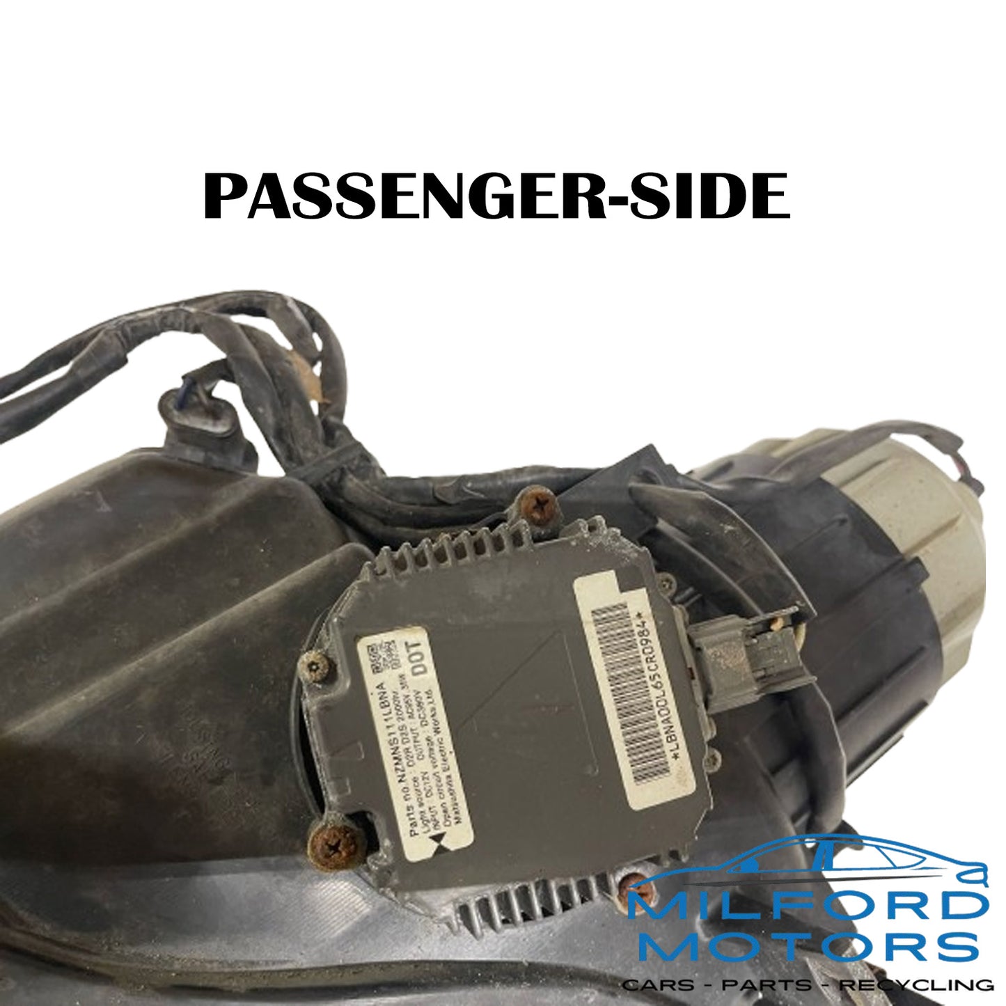 Passenger Side HID Headlight Assembly 2007-2008 Nissan Maxima Sedan 3.5L