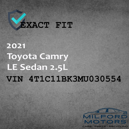 OEM LH Side View Mirror Glass Only Fits 2021- 2025 Toyota Camry LE Sedan 2.5L