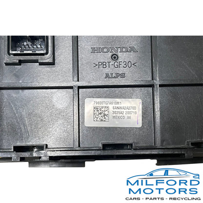 OEM Temperature Climate Control Fits 20162018 Honda Pilot 3.5L (AWD, US Market)