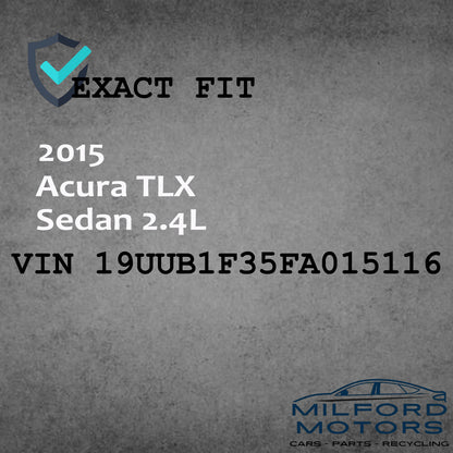 Black Interior Rear View Mirror w/ Auto Dimming Fits 2015-2018 Acura 2.4L