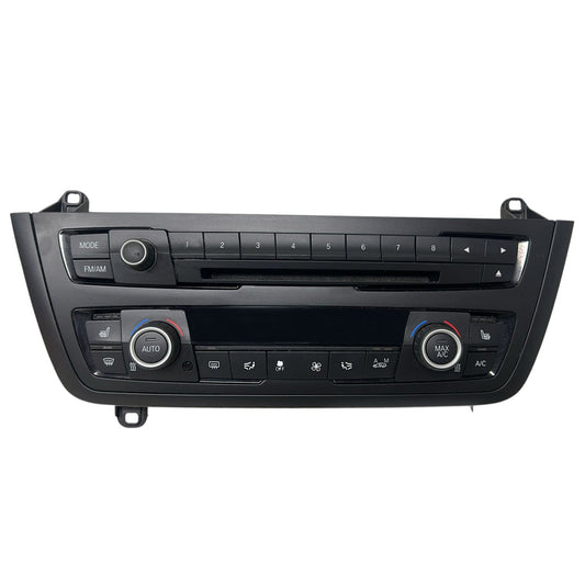 Black Automatic Temperature Control Fits 2012-2014 BMW 320i 328i 335i