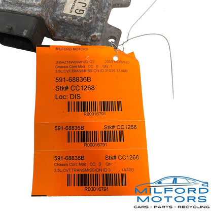 Chassis Control Module CVT Transmission Fits For 2009 Nissan Murano 3.5L