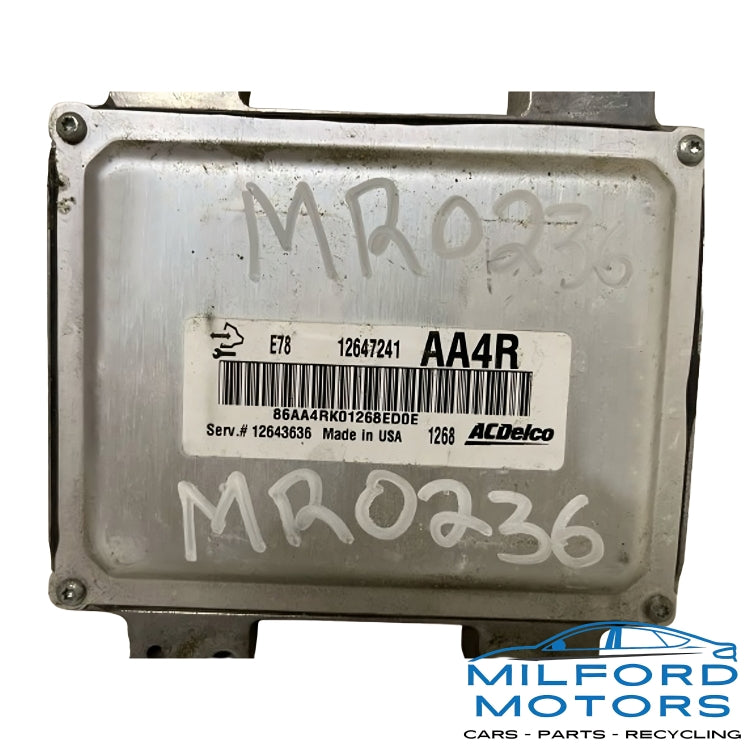 Electronic Control Module Engine/Motor Fits 12-2016 Chevrolet Cruze LT 1.4L