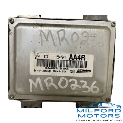 Electronic Control Module Engine/Motor Fits 12-2016 Chevrolet Cruze LT 1.4L
