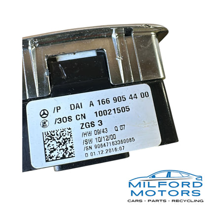 OEM Mercedes Power Window Master Switch Driver Side A2128208310 W204 W212