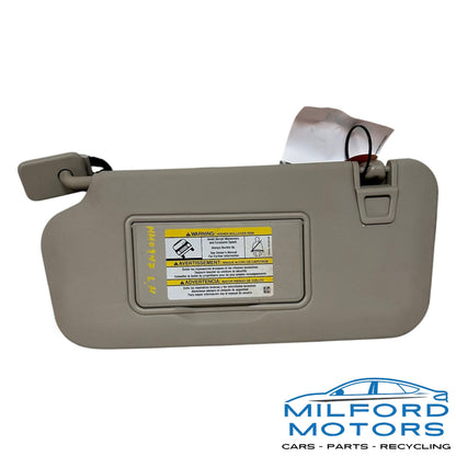 Used Driver Sun Visor with Illumination Fits 2020 Ford Escape SE 1.5L