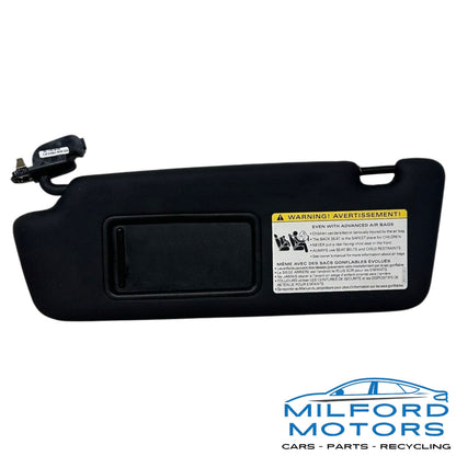 Used Driver Side Sun Visor Roof Illuminated Fits 13-2016 Audi A4 2.0T Sedan 2.0L