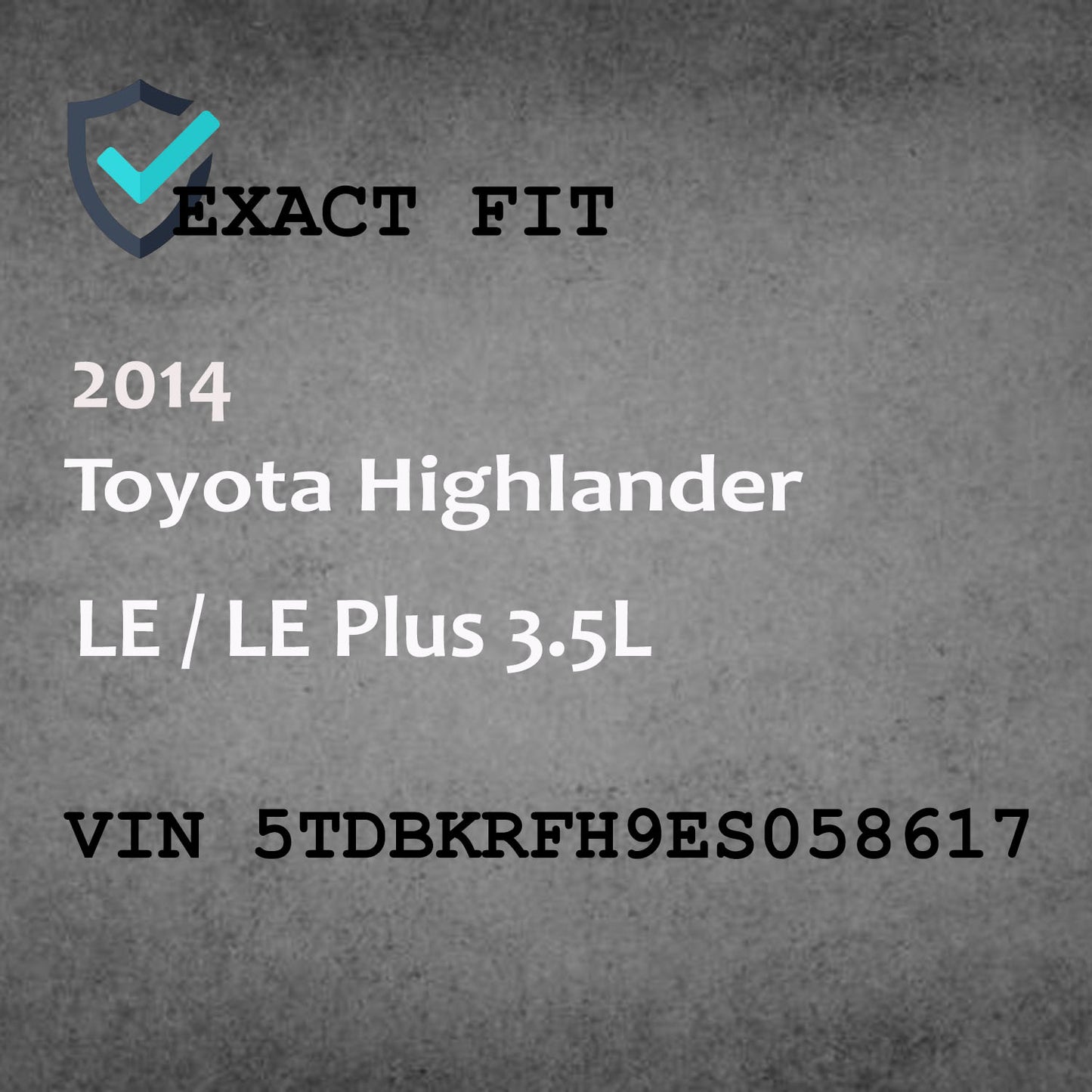 Used Temperature Control Rear Fits for 2014-2019 Toyota Highlander 3.5L