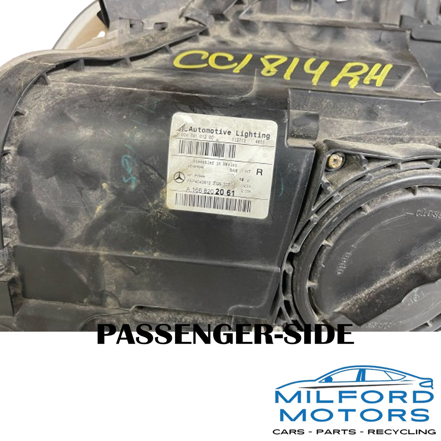 2013 2014 2015 2016 Mercedes GL Xenon HID Right RH Passenger Side Headlight OEM