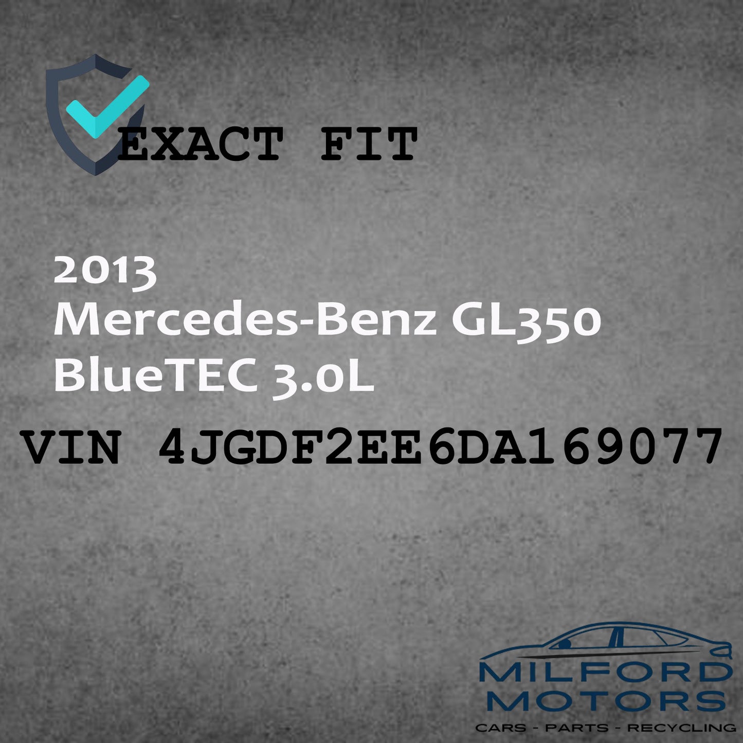 2013 2014 2015 2016 Mercedes GL Xenon HID Right RH Passenger Side Headlight OEM