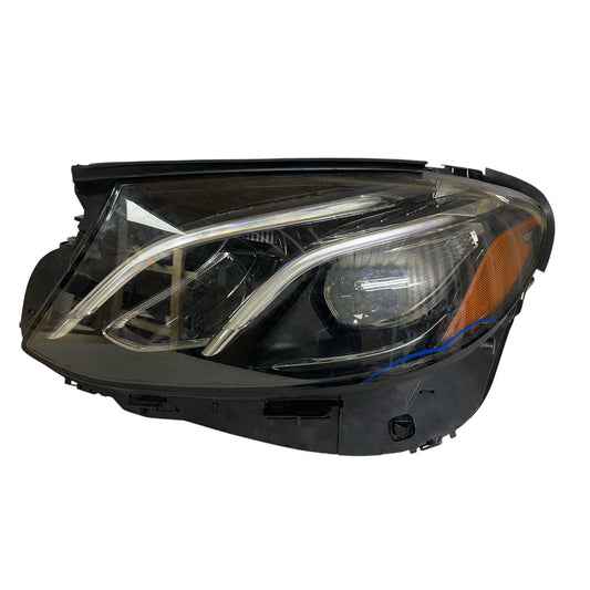 Used Driver Side LED HeadLamp Assembly Fits for 2017 Mercedes-Benz E400